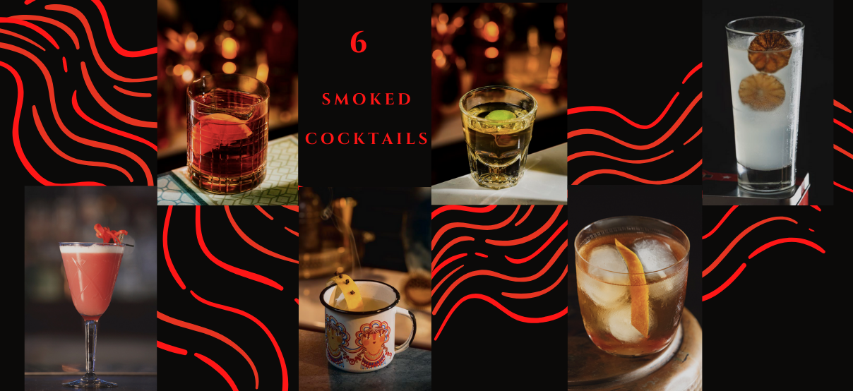 6 irresistible cocktails for those who love a smoked flavour