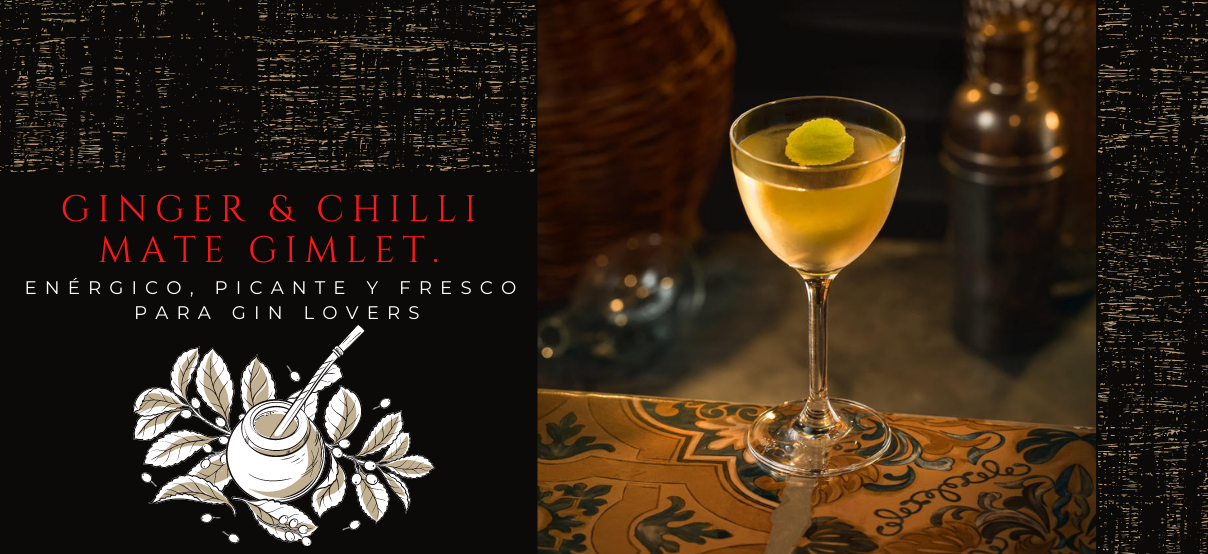 Cocktail enérgico, picante y fresco para Gin lovers
