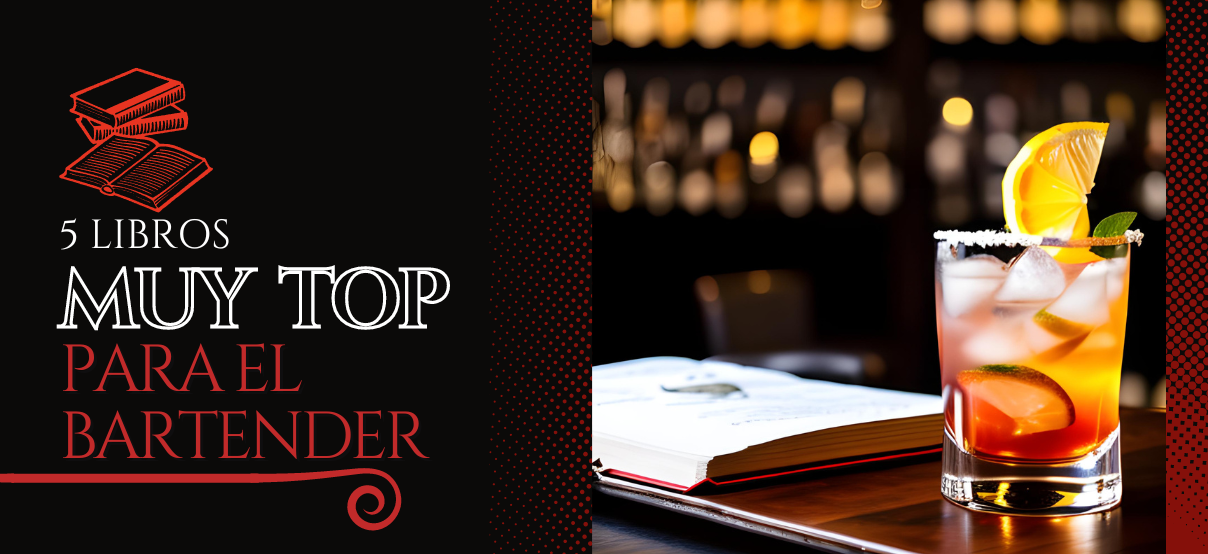 5 libros súper recomendables para bartenders