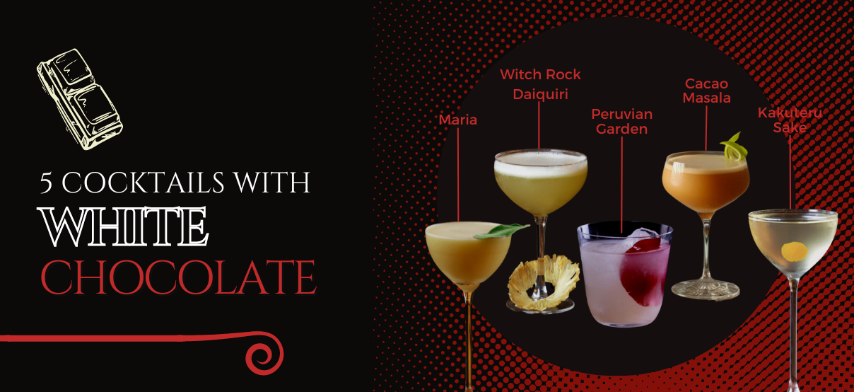 Try these 5 cocktail recipes with white chocolate